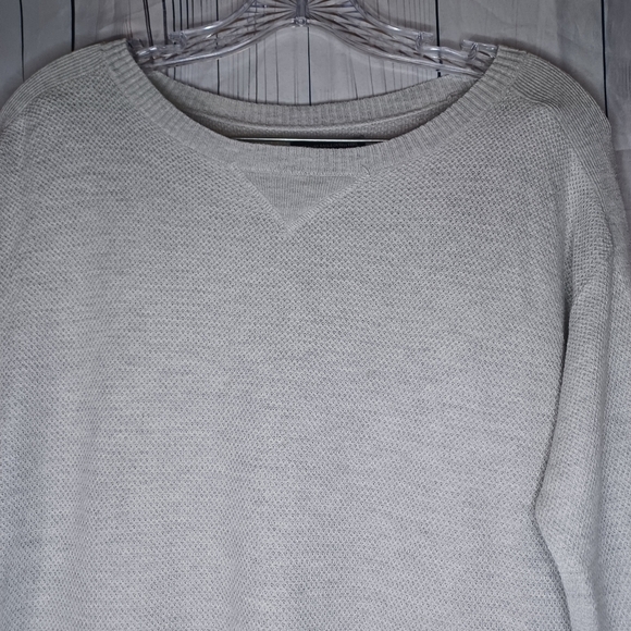 American Eagle Light Gray Sweater - Picture 2 of 14